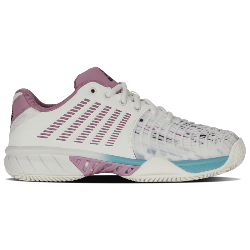 98900-966-M | EXPRESS LIGHT 3 PADEL | SNOW WHITE/LILAS/PASTEL TURQUOISE