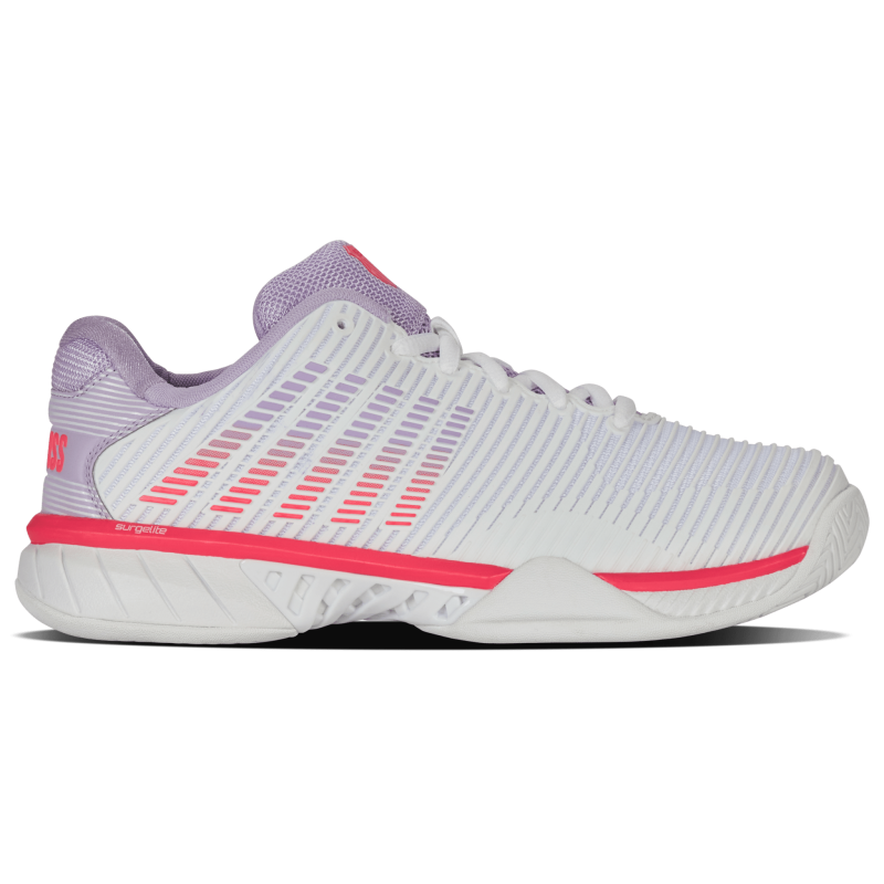 96613-182-M | HYPERCOURT EXPRESS 2 | WHITE/ORCHID PETAL/NEON BLAZE