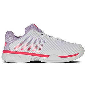 96613-182-M | HYPERCOURT EXPRESS 2 | WHITE/ORCHID PETAL/NEON BLAZE