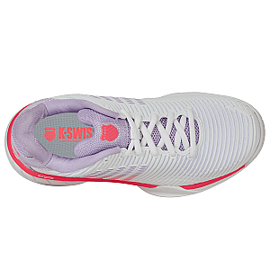 96613-182-M | HYPERCOURT EXPRESS 2 | WHITE/ORCHID PETAL/NEON BLAZE