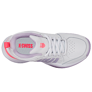 94428-182-M | COURT EXPRESS 2 | WHITE/ORCHID PETAL/NEON BLAZE