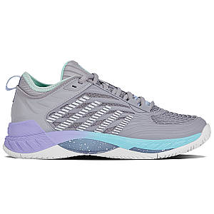 99071-052-M | HYPERCOURT SUPREME 2 | LILAC GRAY/NIMBUS CLOUD/NEON PURPLE