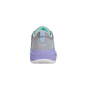 99071-052-M | HYPERCOURT SUPREME 2 | LILAC GRAY/NIMBUS CLOUD/NEON PURPLE