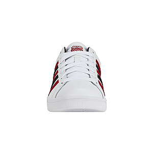 07011-146-M | COURT TIEBREAK | WHITE/JESTER RED/BLACK