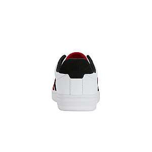 07011-146-M | COURT TIEBREAK | WHITE/JESTER RED/BLACK