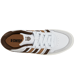06931-919-M | COURT PALISADES | WHITE/TOASTED COCONUT/CHOCOLATE BROWN