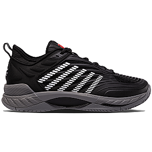 09071-038-M | HYPERCOURT SUPREME 2 | BLACK/STEEL GRAY/FIREY RED