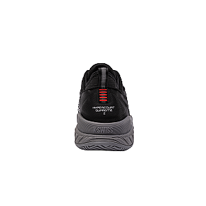 09071-038-M | HYPERCOURT SUPREME 2 | BLACK/STEEL GRAY/FIREY RED