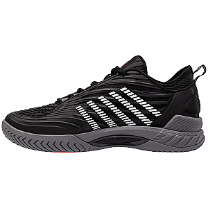 09071-038-M | HYPERCOURT SUPREME 2 | BLACK/STEEL GRAY/FIREY RED