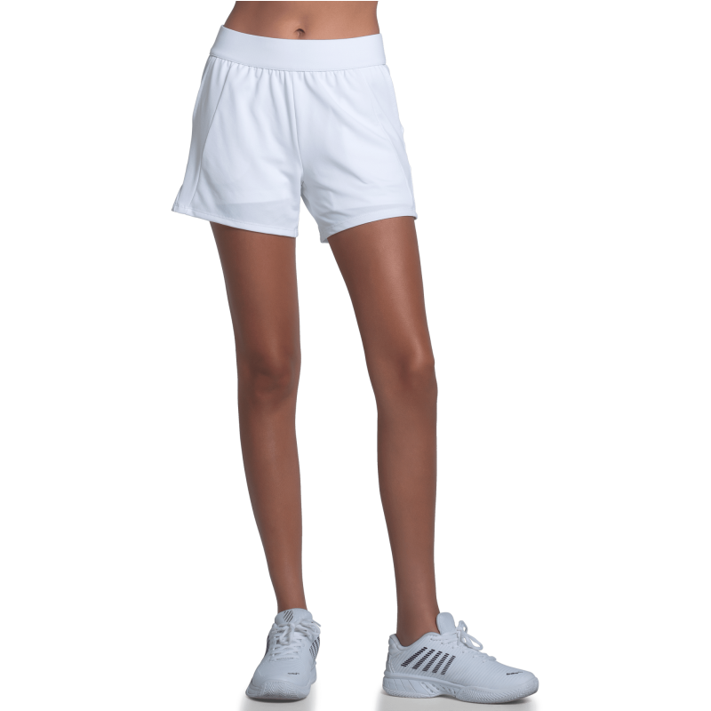 1910222-100 | PIQUE SHORT-4" | WHITE