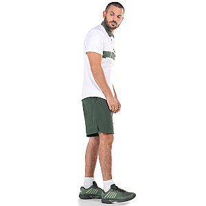 109092-100 | CAMO STRIPE POLO S/S | WHITE