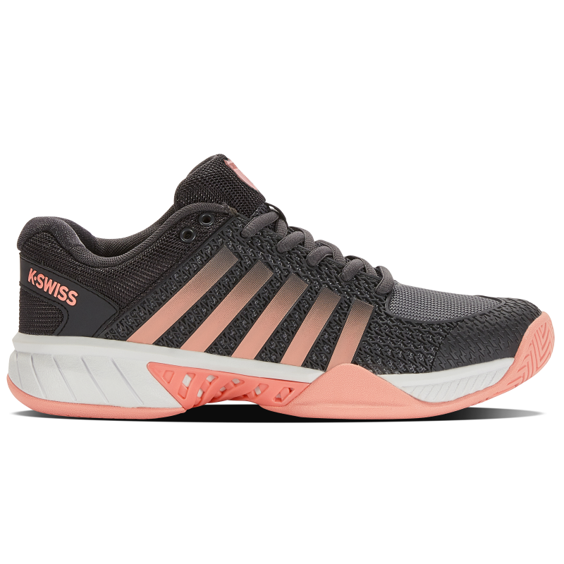 96563-036-M | EXPRESS LIGHT PICKLEBALL | ASPHALT/STEEL GRAY/PEACH