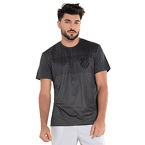 107700-077 | LUXE TECH CREW | HEATHER BLACK