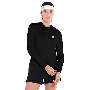 197695-008 | EXCEL ZIP L/S | BLACK