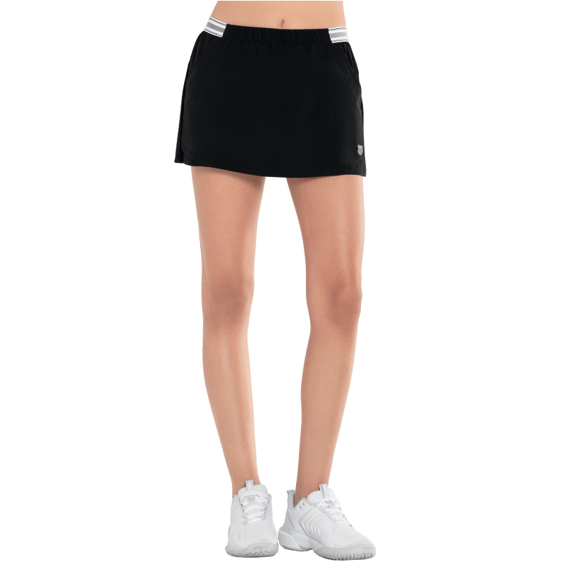 197691-008 | WOVEN SKIRT-12.5" | BLACK