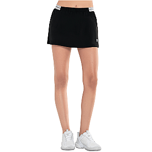 197691-008 | WOVEN SKIRT-12.5" | BLACK