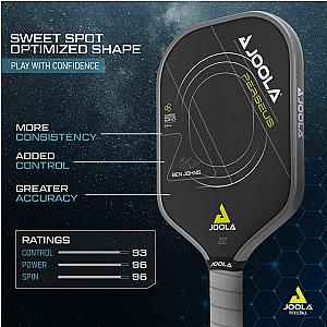 JOOLA Ben Johns Perseus CFS 14 Pickleball Paddle