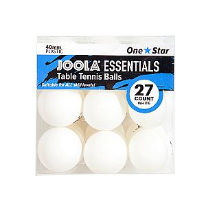 JOOLA Essentials 1-Star Table Tennis Balls (6, 27 count)