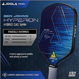 JOOLA Hyperion CAS 16mm Pickleball Paddle