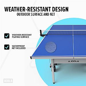 JOOLA J500X Outdoor Table Tennis Table