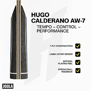 JOOLA Hugo Calderano AW-7 Table Tennis Blade