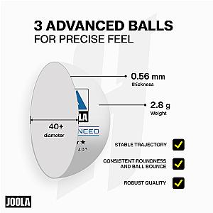 JOOLA Hugo Calderano Duo Pro Table Tennis Racket Set