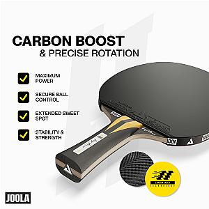 JOOLA Hugo Calderano Infinity Carbon Table Tennis Racket