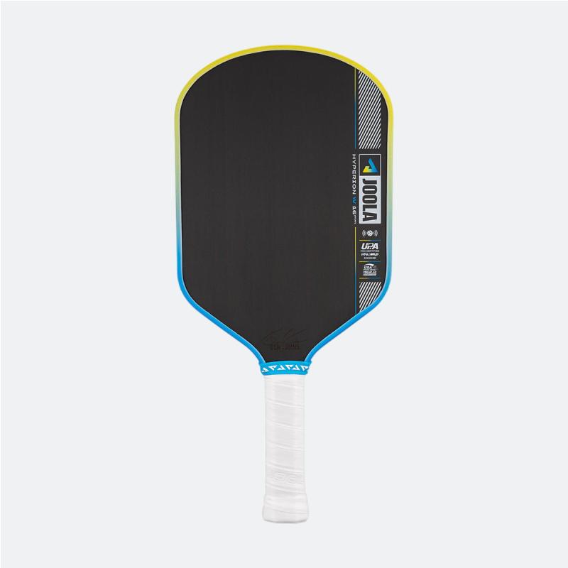 JOOLA Hyperion Pro IV 16mm Pickleball Paddle - Tropical Blue/Yellow