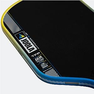 JOOLA Hyperion Pro IV 16mm Pickleball Paddle - Tropical Blue/Yellow