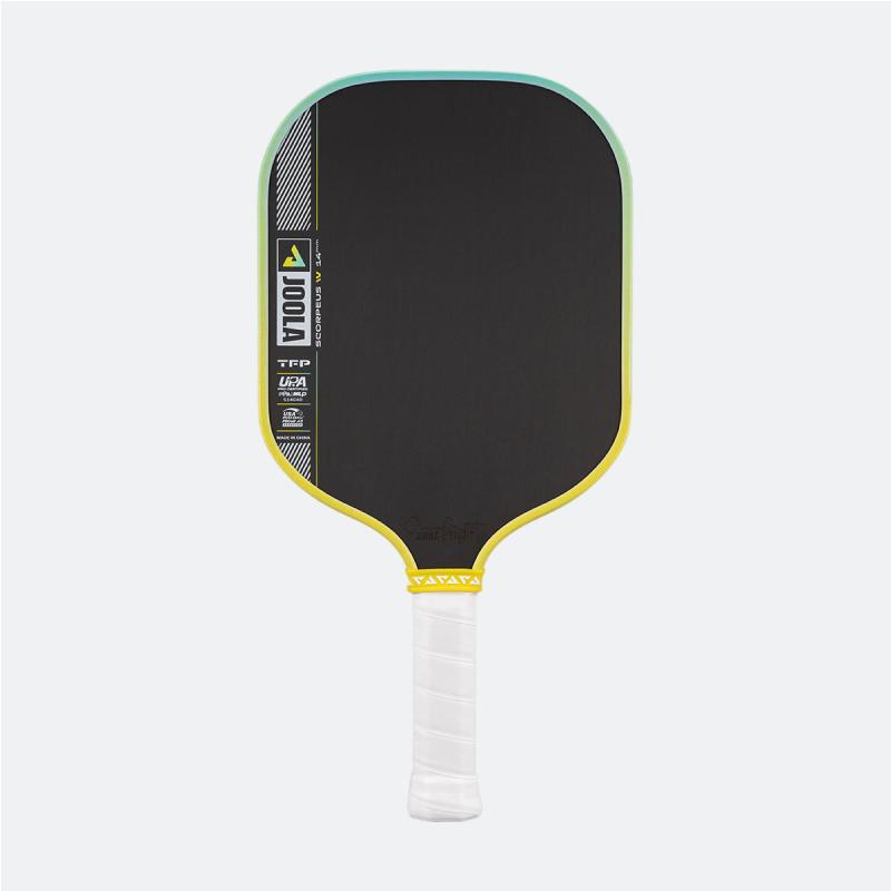 JOOLA Scorpeus Pro IV 14mm Pickleball Paddle - Tropical Yellow/Green