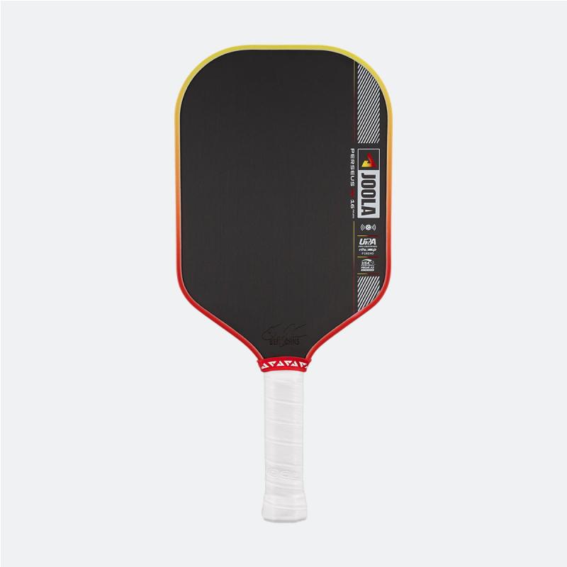 JOOLA Perseus Pro IV 16mm Pickleball Paddle - Tropical Red/Yellow