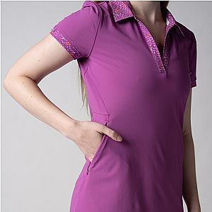 Women's Club Novelty Polo Dress
