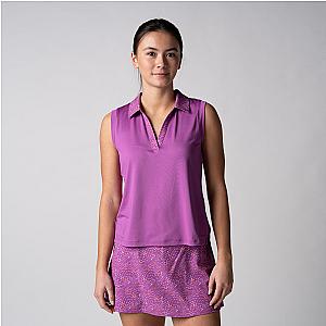 Women's Club Sleeveless Polo