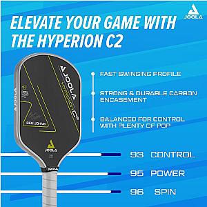 JOOLA Ben Johns Hyperion C2 CFS 14 Pickleball Paddle