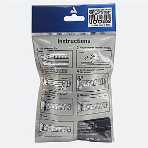 JOOLA Replacement White Ridge Grip (2 Pack)