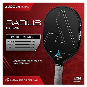 JOOLA Radius CGS 16 Pickleball Paddle