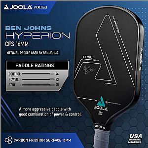 JOOLA Hyperion CFS 16mm Pickleball Paddle