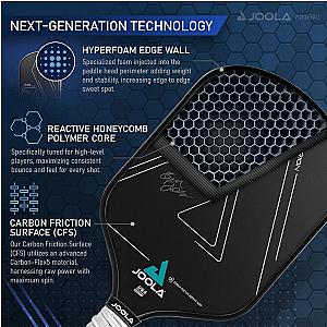 JOOLA Hyperion CFS 16mm Pickleball Paddle