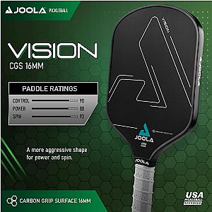JOOLA Vision CGS 16mm Pickleball Paddle