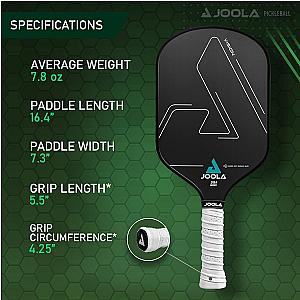 JOOLA Vision CGS 16mm Pickleball Paddle