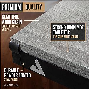 JOOLA Brighton X-Leg Table Tennis Table