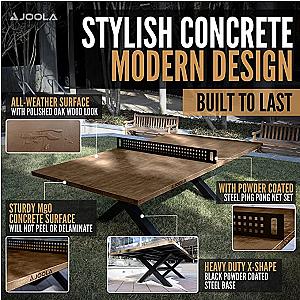 JOOLA Berkshire Indoor/Outdoor Table Tennis Table