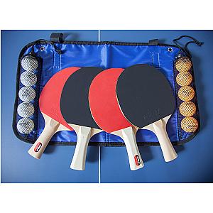 JOOLA Family Table Tennis Rackets & Balls Set