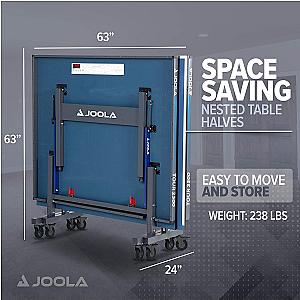 JOOLA Tour 2500 Table Tennis Table (25mm)