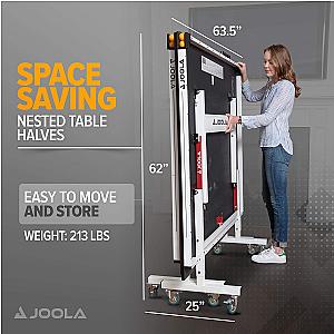 JOOLA Rapid Play 250 Table Tennis Table (25mm)