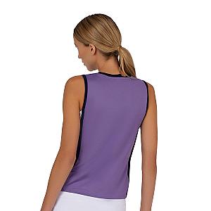 Hazel Tank - Lavender/Ink