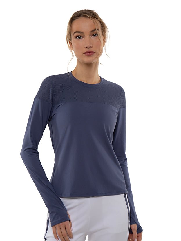 Eva Long Sleeve Crew Neck