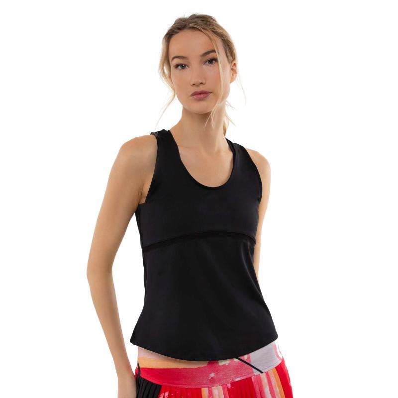 Vera Relaxed Fit Scoop Neck Performance Tank