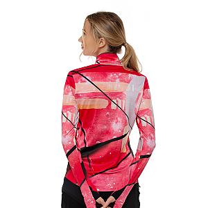 Performance Half Zip High Collar Long Sleeve