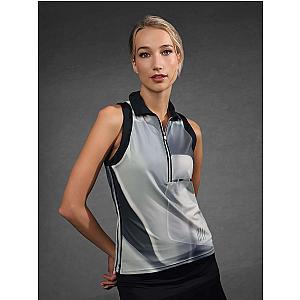 Ava Sleeveless Women's Golf & Tennis Polo Top